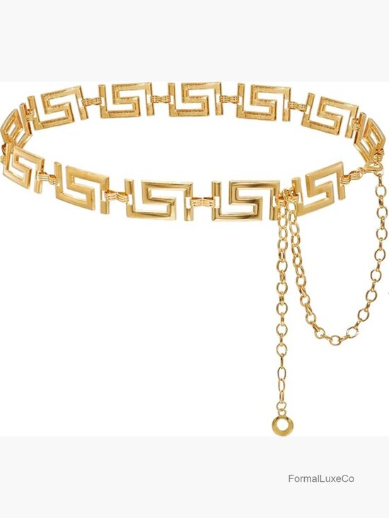 Accessories - Waist Chain for Women Metal Belly Belt Adjustable Dress Vest Jeans